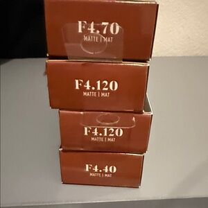 Morphe Fluidity Foundation F4.70, F4.40, F4.120 - Sleek Black Packaging